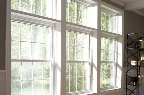 double hung windows by Tyler Roofing LLC